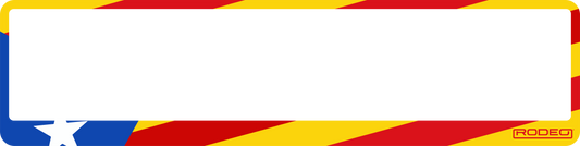 Porta matricula independentista Catalan | Senyera